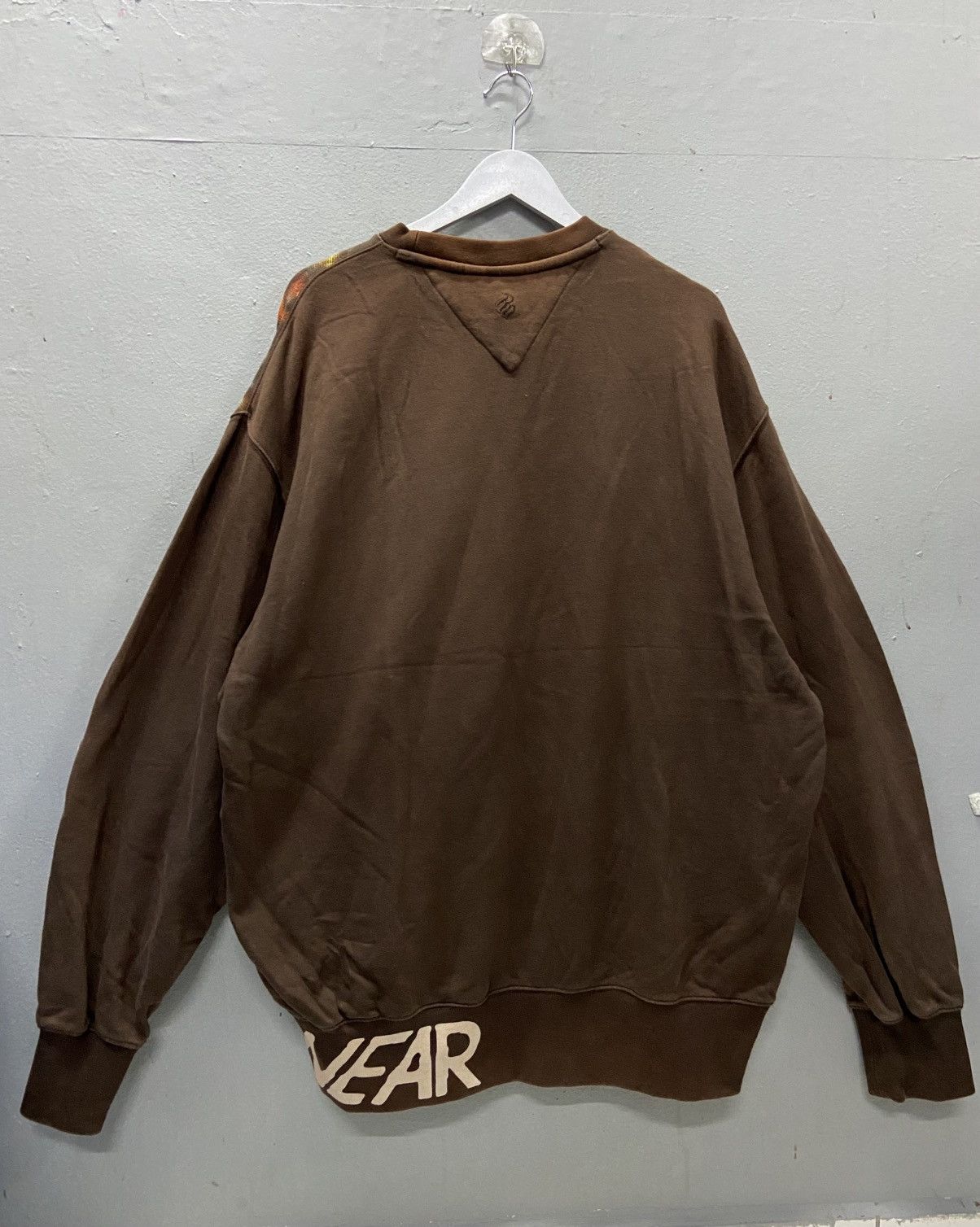 Rocawear VINRAGE ROCAWEAR BROWN GRAPHIC SWEATSHIRT Size US XL / EU 56 / 4 - 7 Thumbnail