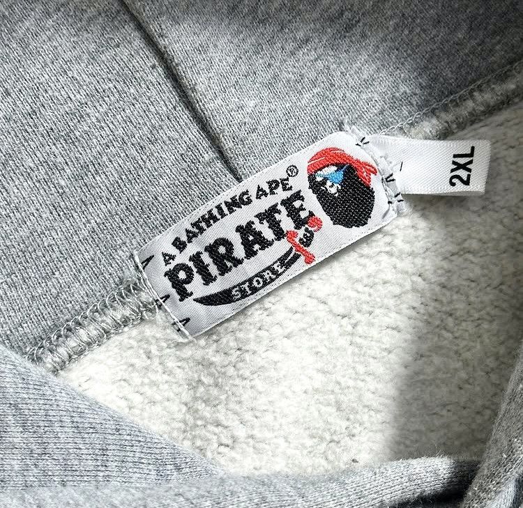 Bape Bape Pirate Store Pullover Hoodie Size US XXL / EU 58 / 5 - 6 Thumbnail