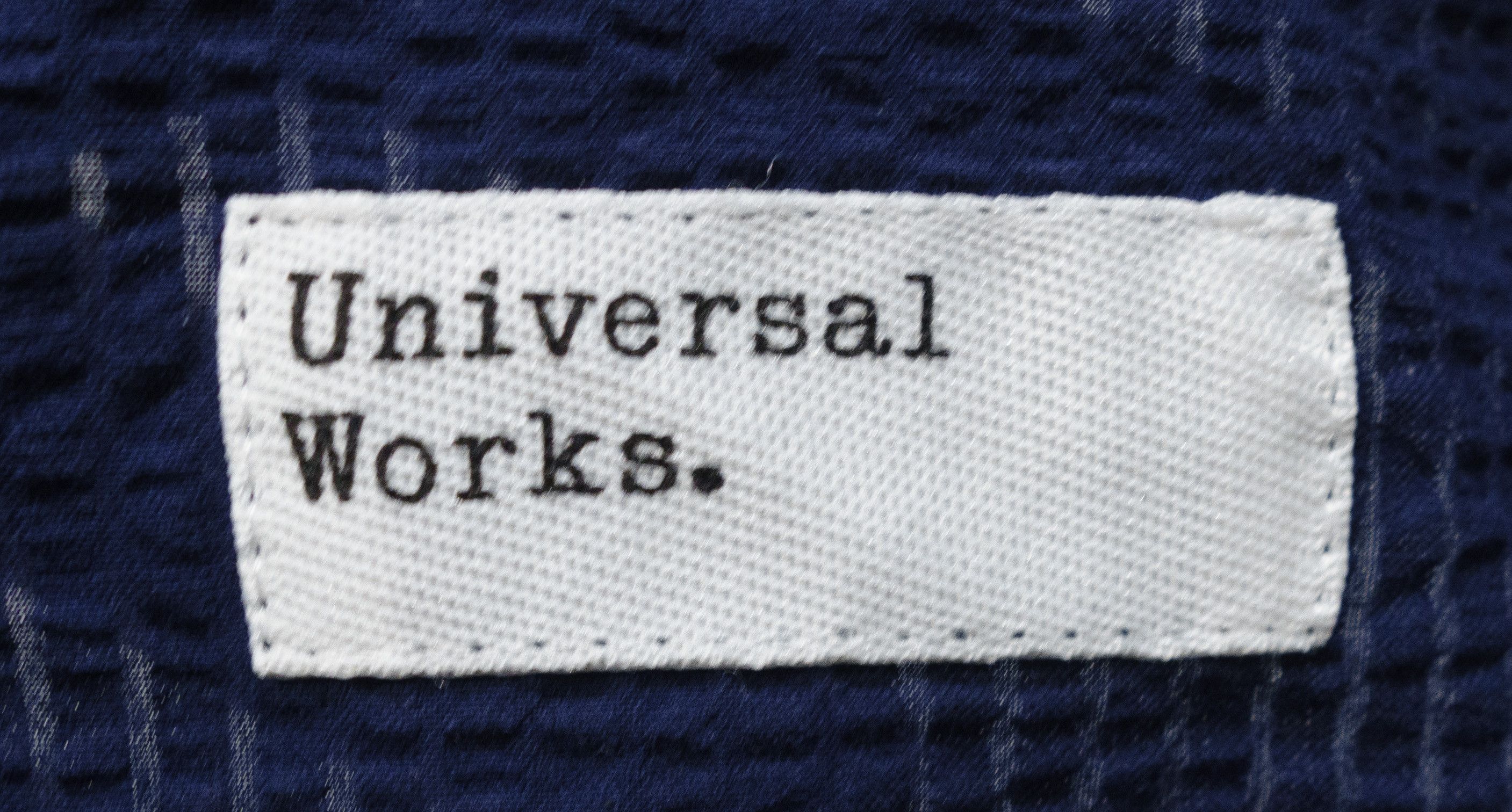 Universal Works Textured Road Camp Short Sleeve Shirt Size US M / EU 48-50 / 2 - 7 Thumbnail