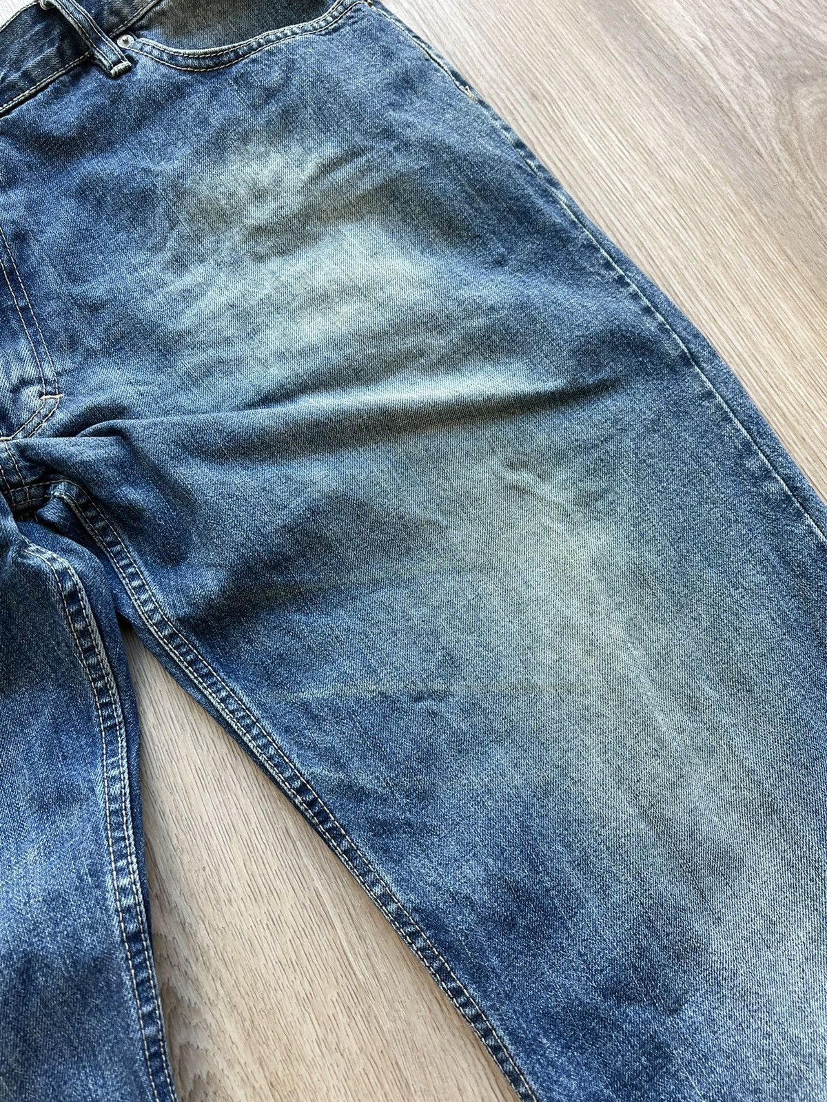 Armani × Vintage Vintage Armani Indigo Jeans Size US 44 / EU 60 - 8 Thumbnail