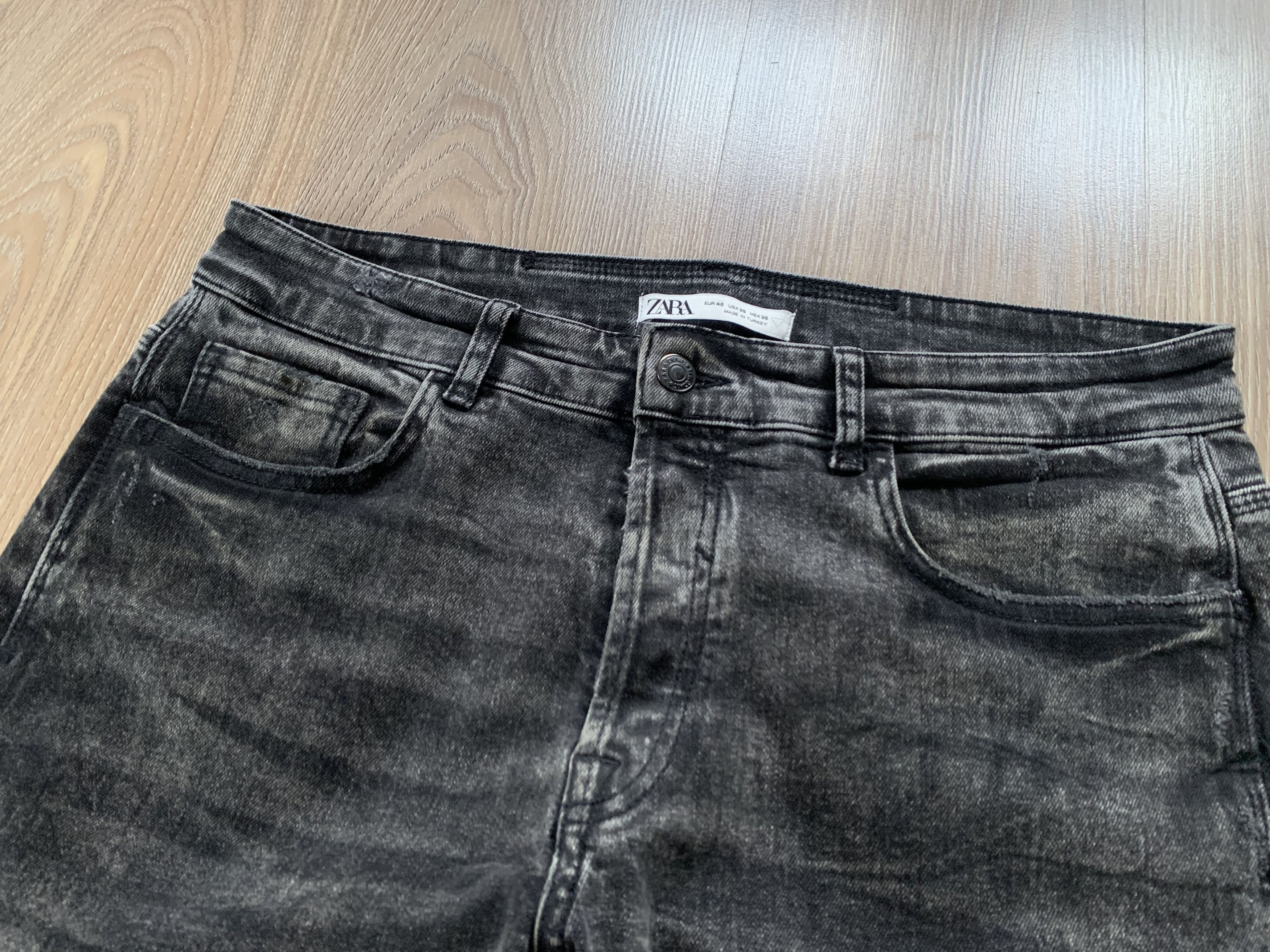 Zara Zara Man Distressed Stretch Jeans Size US 32 / EU 48 - 4 Thumbnail