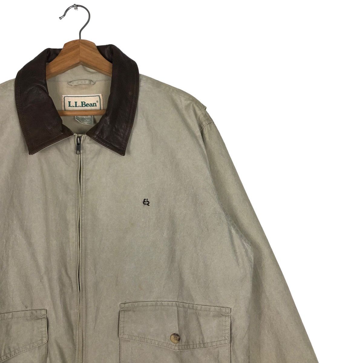 Japanese Brand 🔥90’s Vintage Bomber Jacket Cargo Pocket Worker L.L.Bean Size US M / EU 48-50 / 2 - 6 Thumbnail