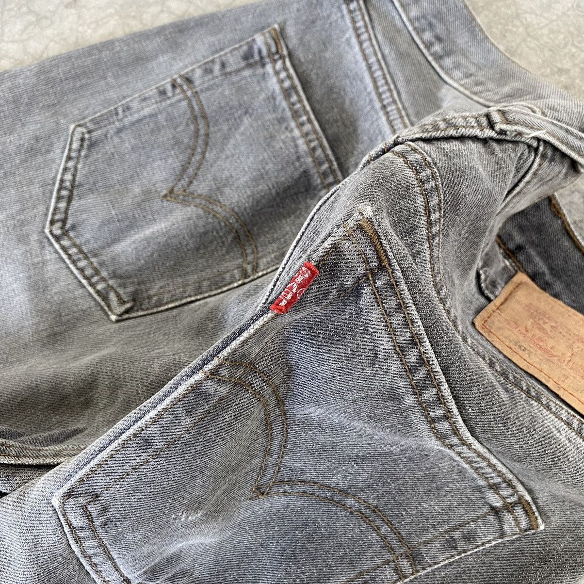 Levi's Vintage Late 90’s Levis 501 Ash Grey Jeans Size US 31 - 21 Thumbnail