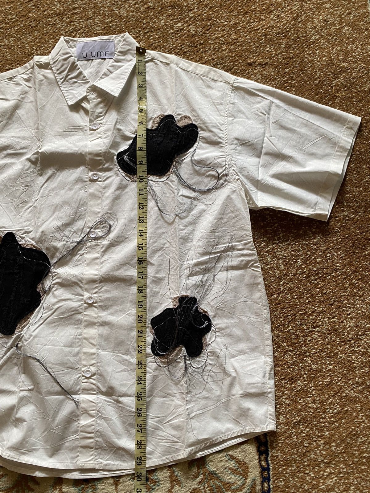 Japanese Brand UME Shirt Like To Comme des Garcons Size US M / EU 48-50 / 2 - 8 Thumbnail