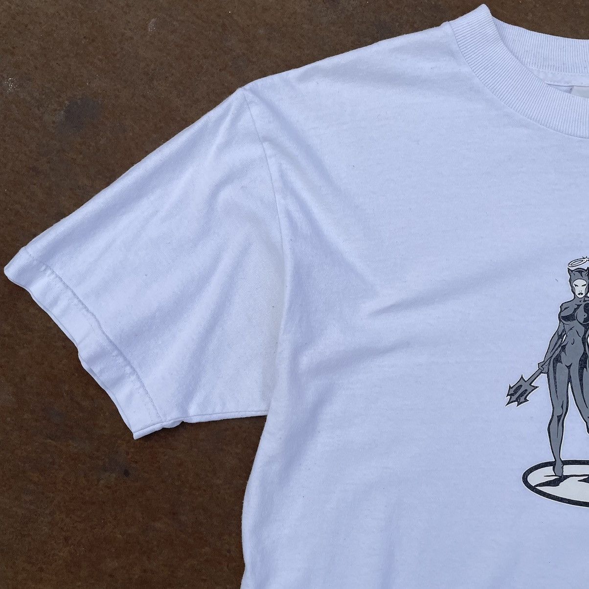Marvel Comics × Vintage Vintage Cat-woman T-shirts 90s Y2K Marvel Cartoon USA Size US M / EU 48-50 / 2 - 6 Thumbnail