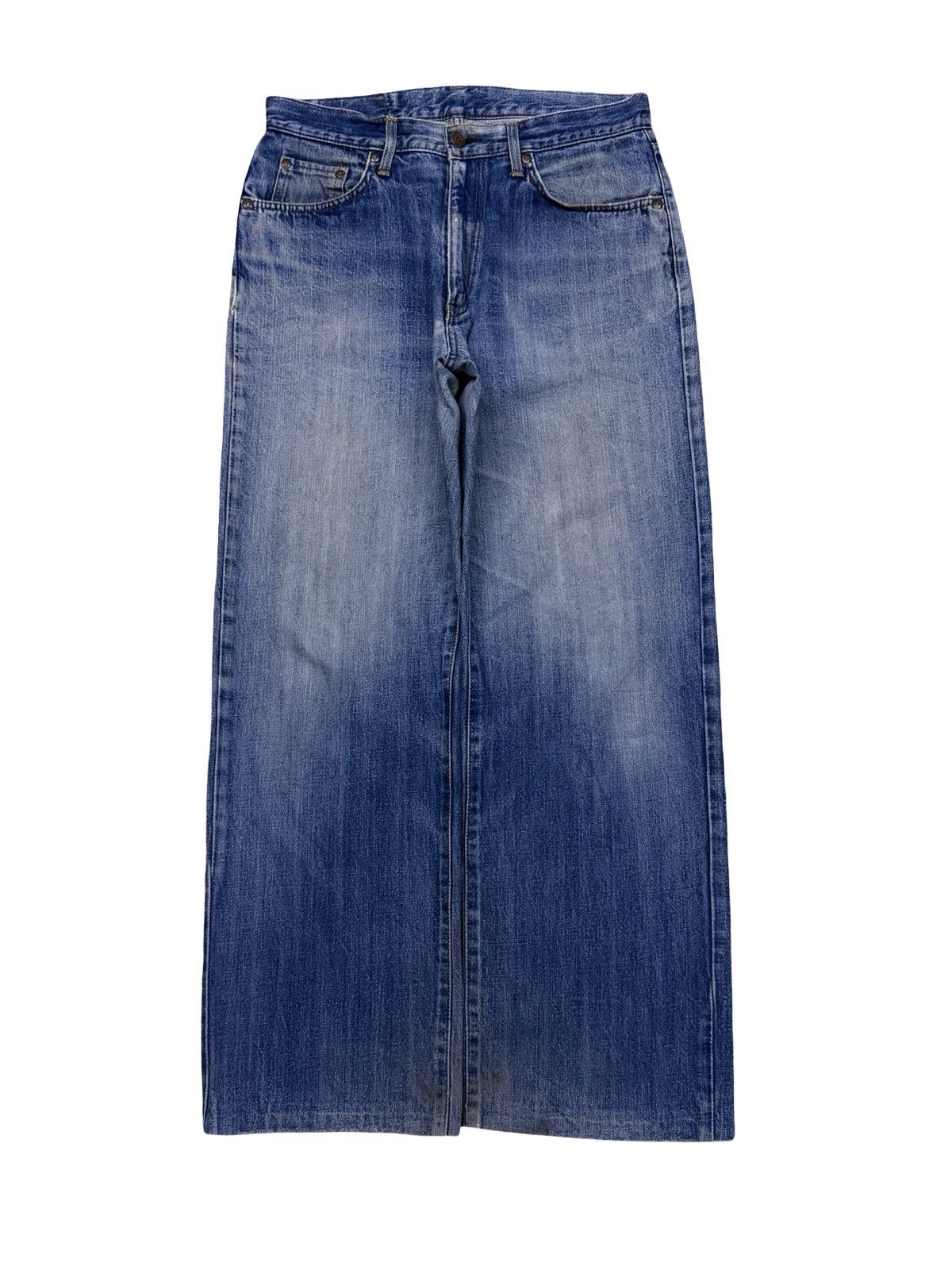 Edwin Vintage EDWIN X Jeans 605 Japan Loose Straight Baggy | W32 Size US 32 / EU 48 - 2 Thumbnail