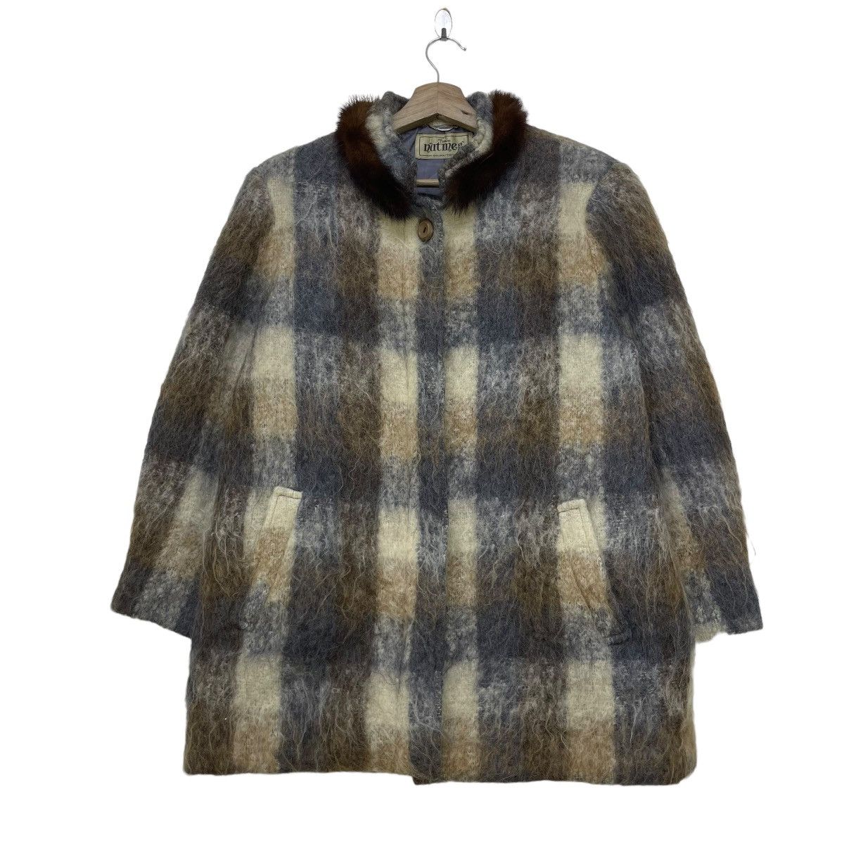 Japanese Brand × Nutmeg Japanese Brand Nutmeg Mohair Jacket Size M / US 6-8 / IT 42-44 - 1 Thumbnail