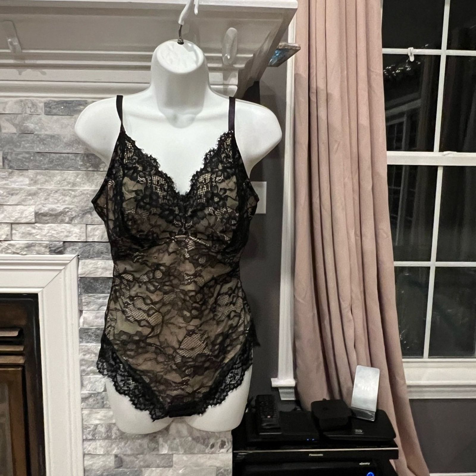 & Other Stories Black Lace Shapewear Bodysuit – Size L (NWOT) Size ONE SIZE - 5 Thumbnail