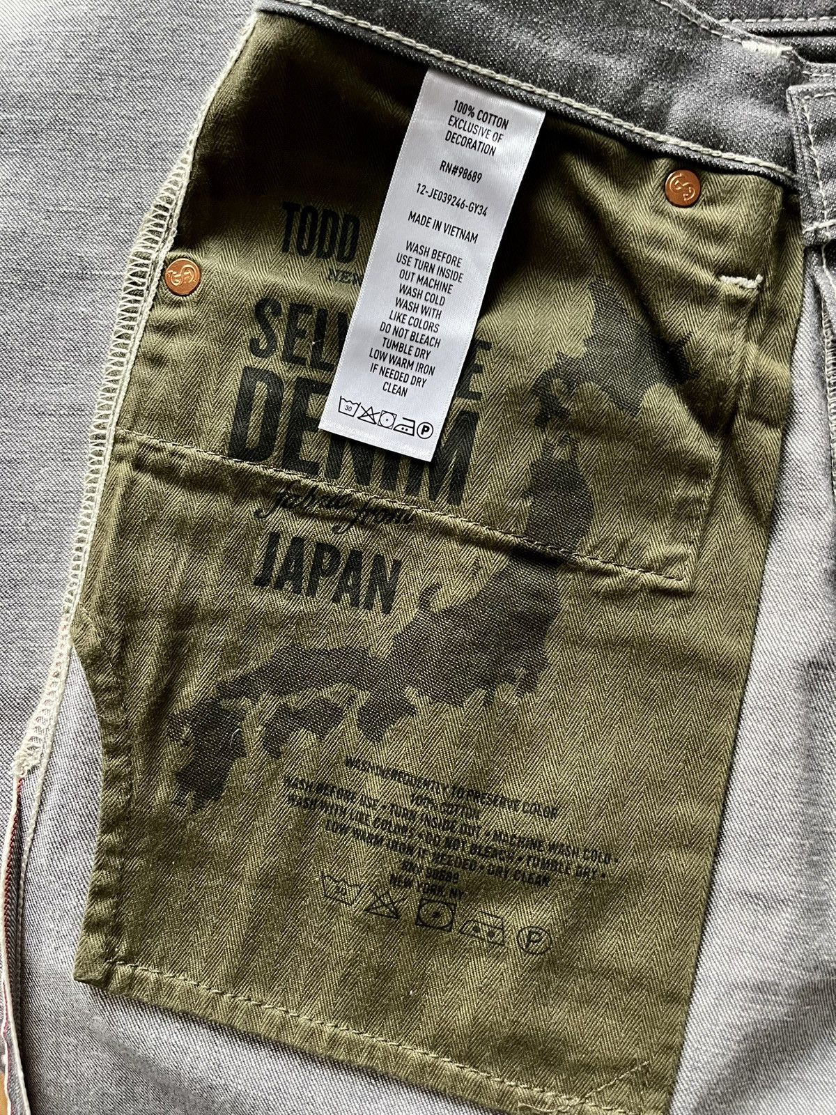 Todd Snyder Todd Snyder Japanese Selvedge Size US 28 / EU 44 - 5 Thumbnail