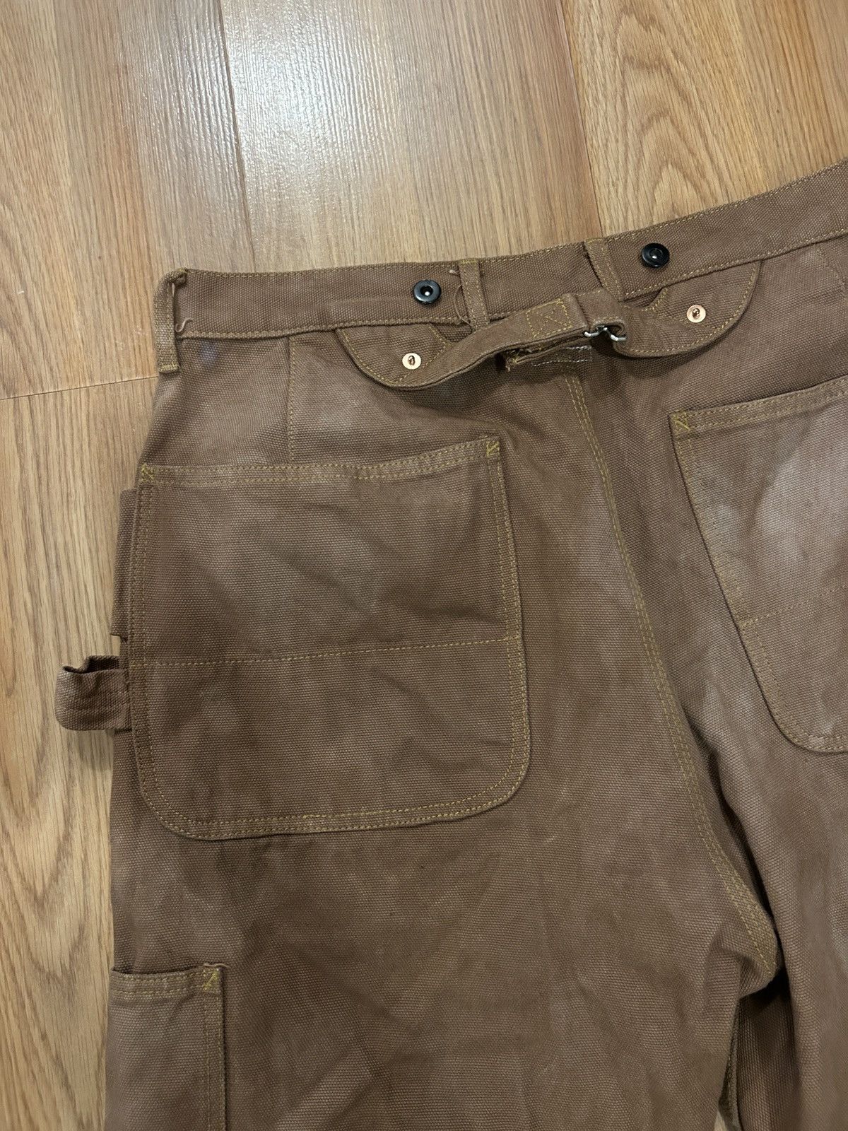 Kapital Kapital distressed canvas lumber pant Size US 31 - 12 Thumbnail