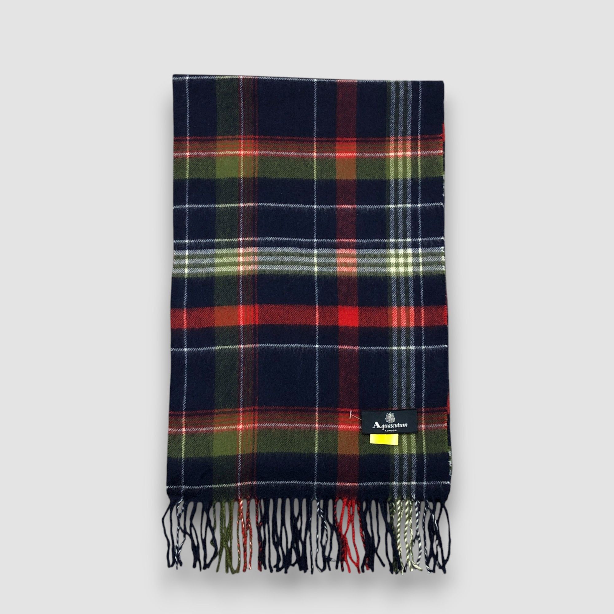 Aquascutum Vintage Aquascutum Scarf Muffler Wool Cashmere Scarves Size ONE SIZE - 3 Thumbnail