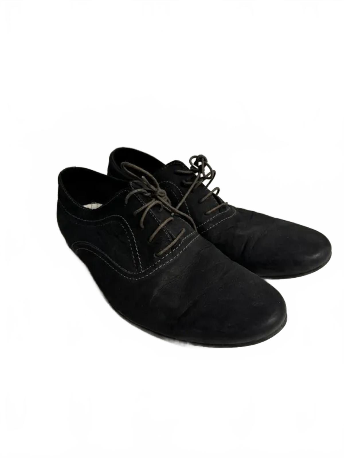 Designer Stylish Black Lace-Up Shoes by Red Tape Size US 10 / EU 43 - 2 Thumbnail