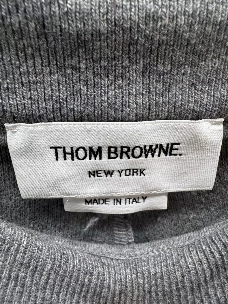 Thom Browne Thom Browne size1 Gray slacks Size US 26 / EU 42 - 6 Thumbnail