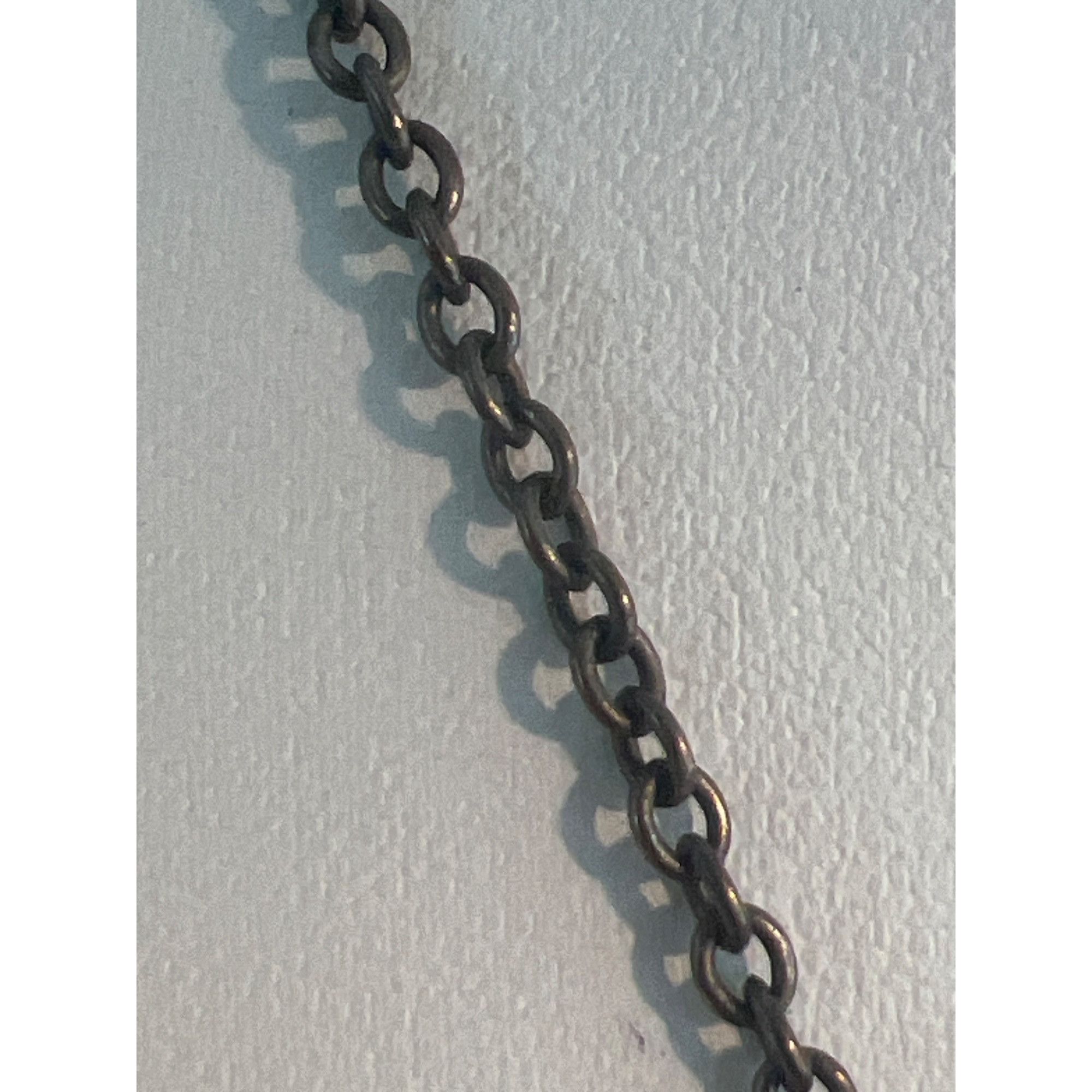 Swarovski Touchstone Crystal Royal Blue Crystal Necklace Oxidized Silv Size ONE SIZE - 4 Thumbnail
