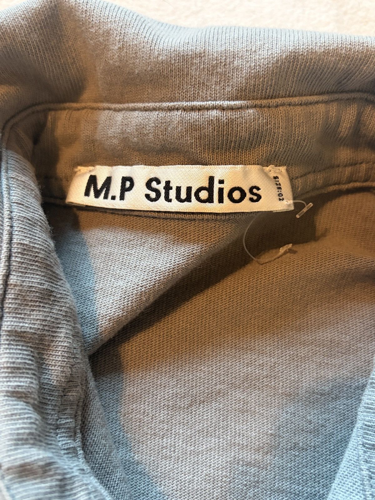 Other MASONPRINCE Gray Boxy Button-Up Shirt Size US S / EU 44-46 / 1 - 5 Thumbnail