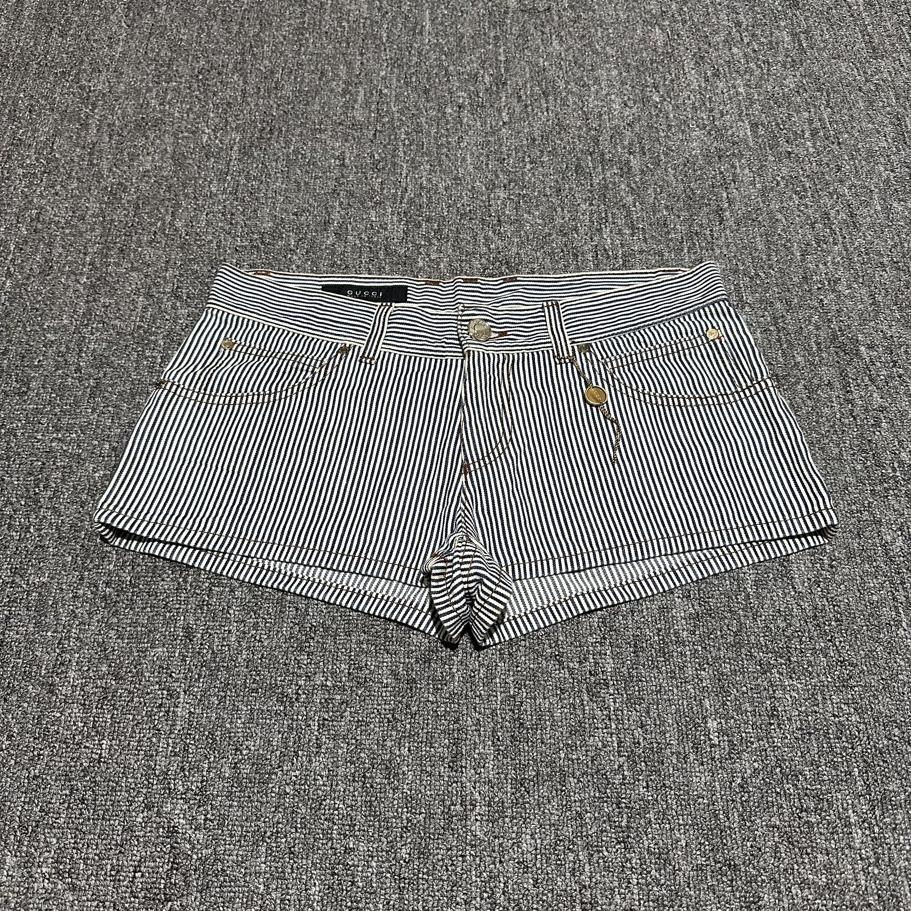 Gucci Gucci Striped Shorts Pants Size 30" / US 8 / IT 44 - 4 Thumbnail