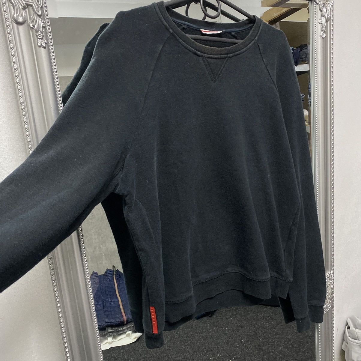 Prada prada sweatshirt Sweater vintage Size US XL / EU 56 / 4 - 4 Thumbnail