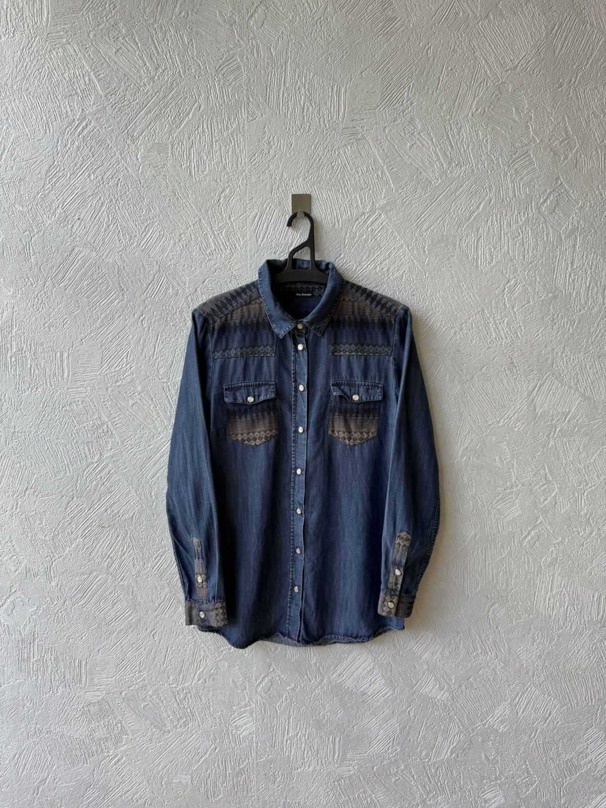 The Kooples The Kooples Shirt Button Up Denim Size US S / EU 44-46 / 1 - 1 Thumbnail