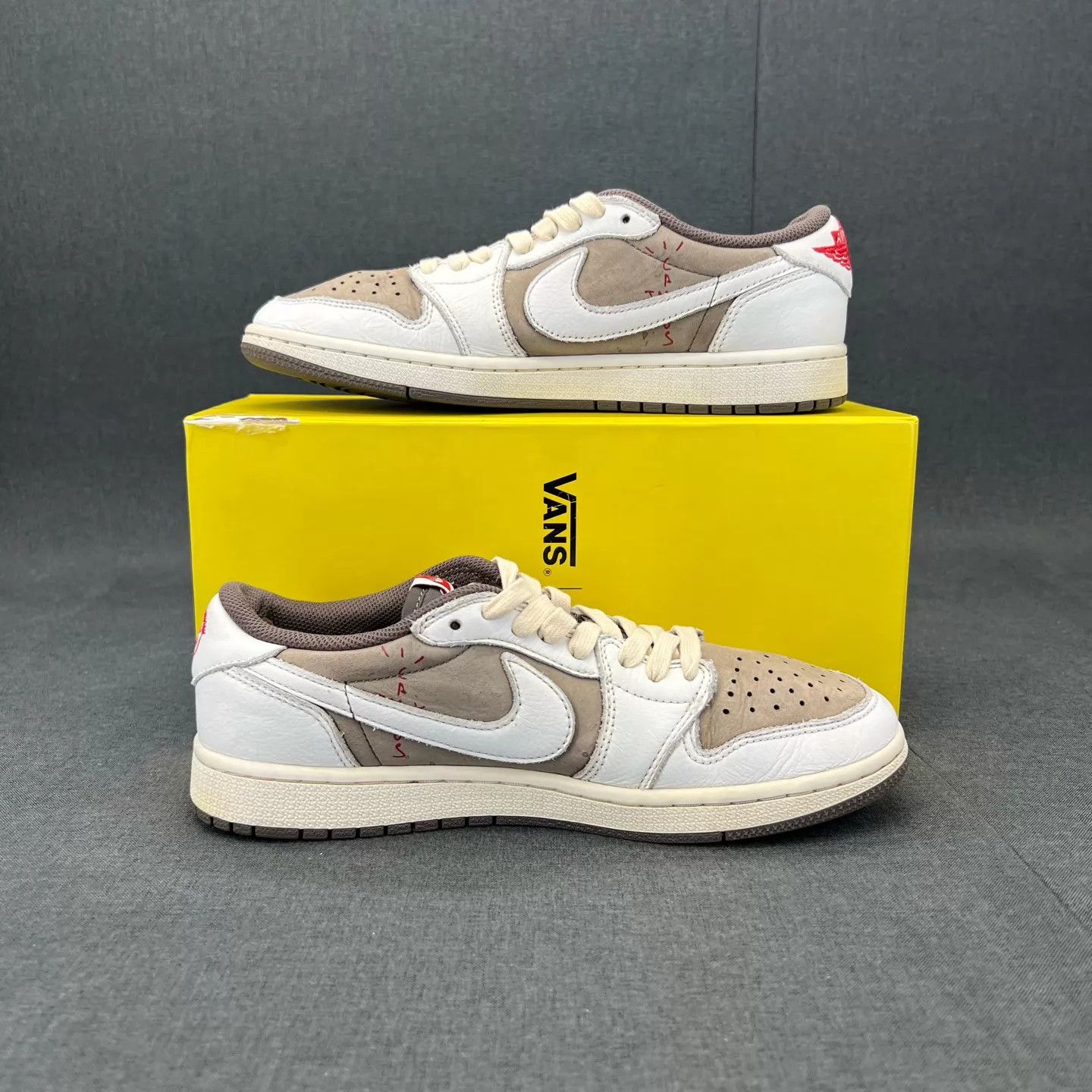 Nike AJ Low TS Mocha Barbed Hook 41 Lining Repaired w/ box Size US 8 / EU 41 - 3 Thumbnail