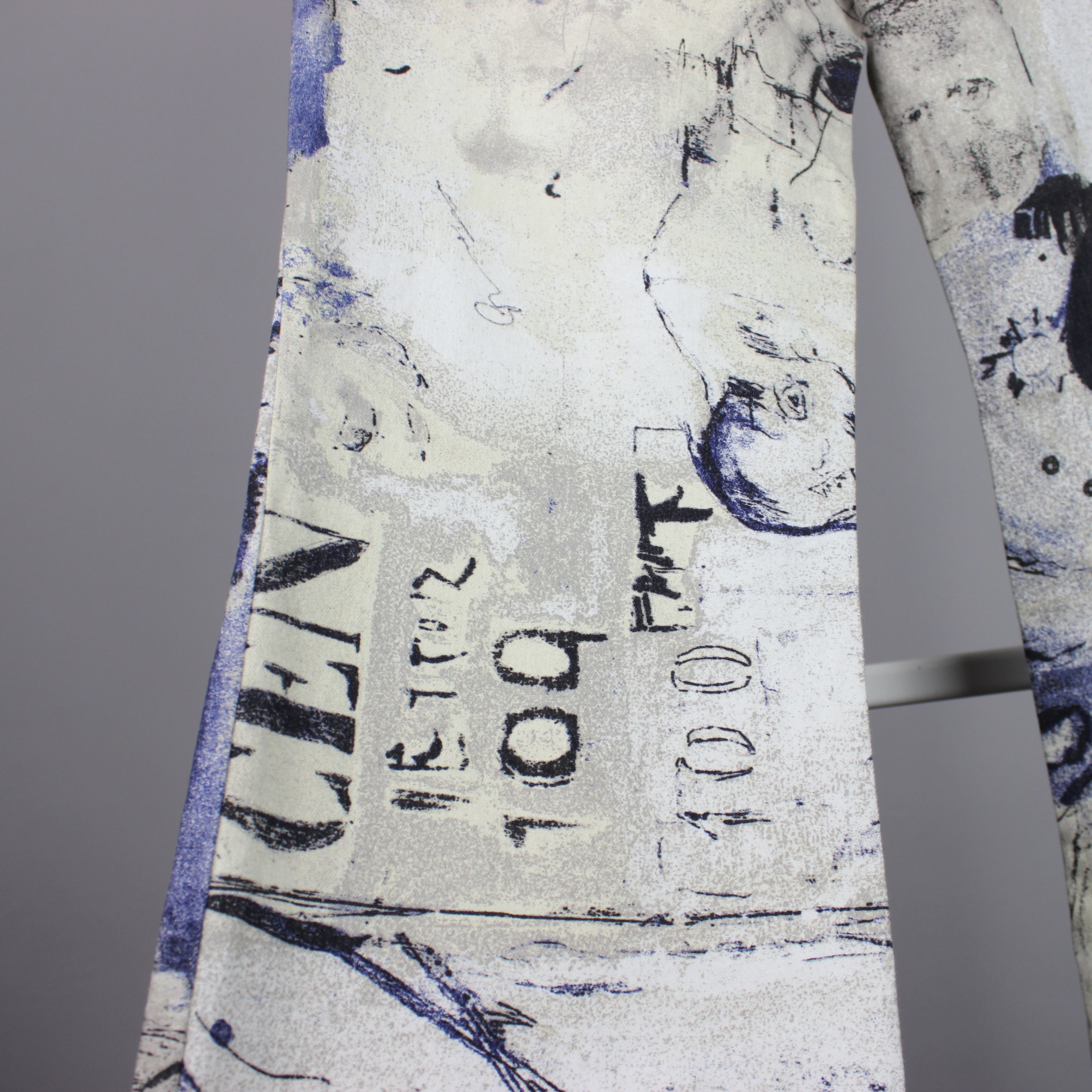 Roberto Cavalli Roberto Cavalli denim napoleon pants printed 32 46 multi Size US 32 / EU 48 - 17 Thumbnail
