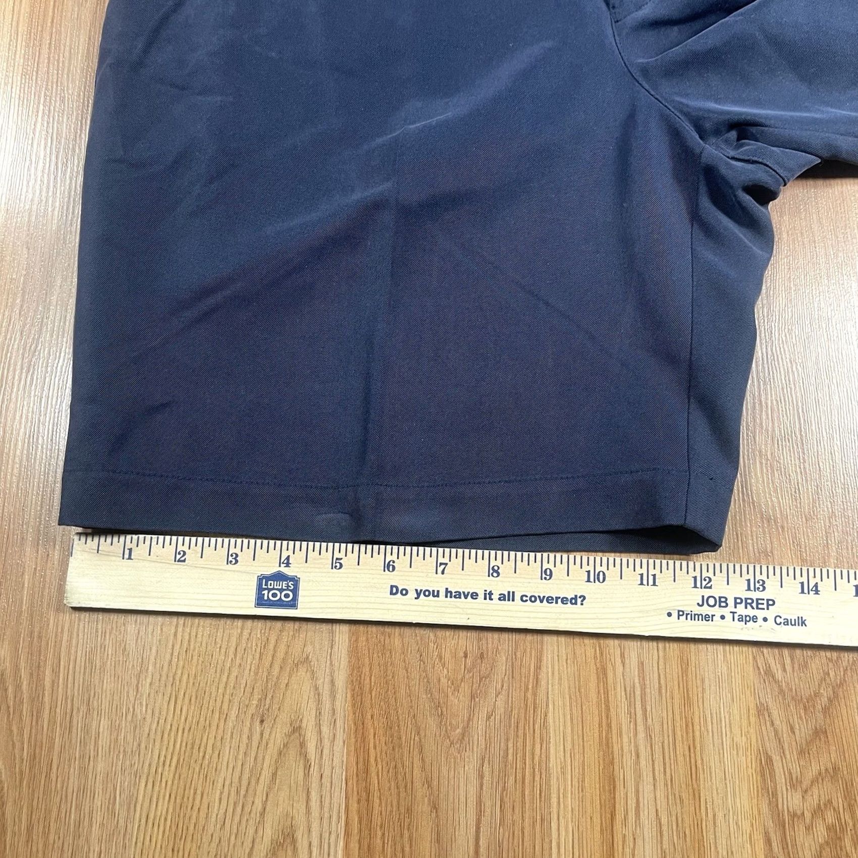 Alfani Alfani Mens Bermuda Flat Front Khaki Chino Slack Shorts Size 36 Navy Blue Shirt Size US 36 / EU 52 - 7 Thumbnail