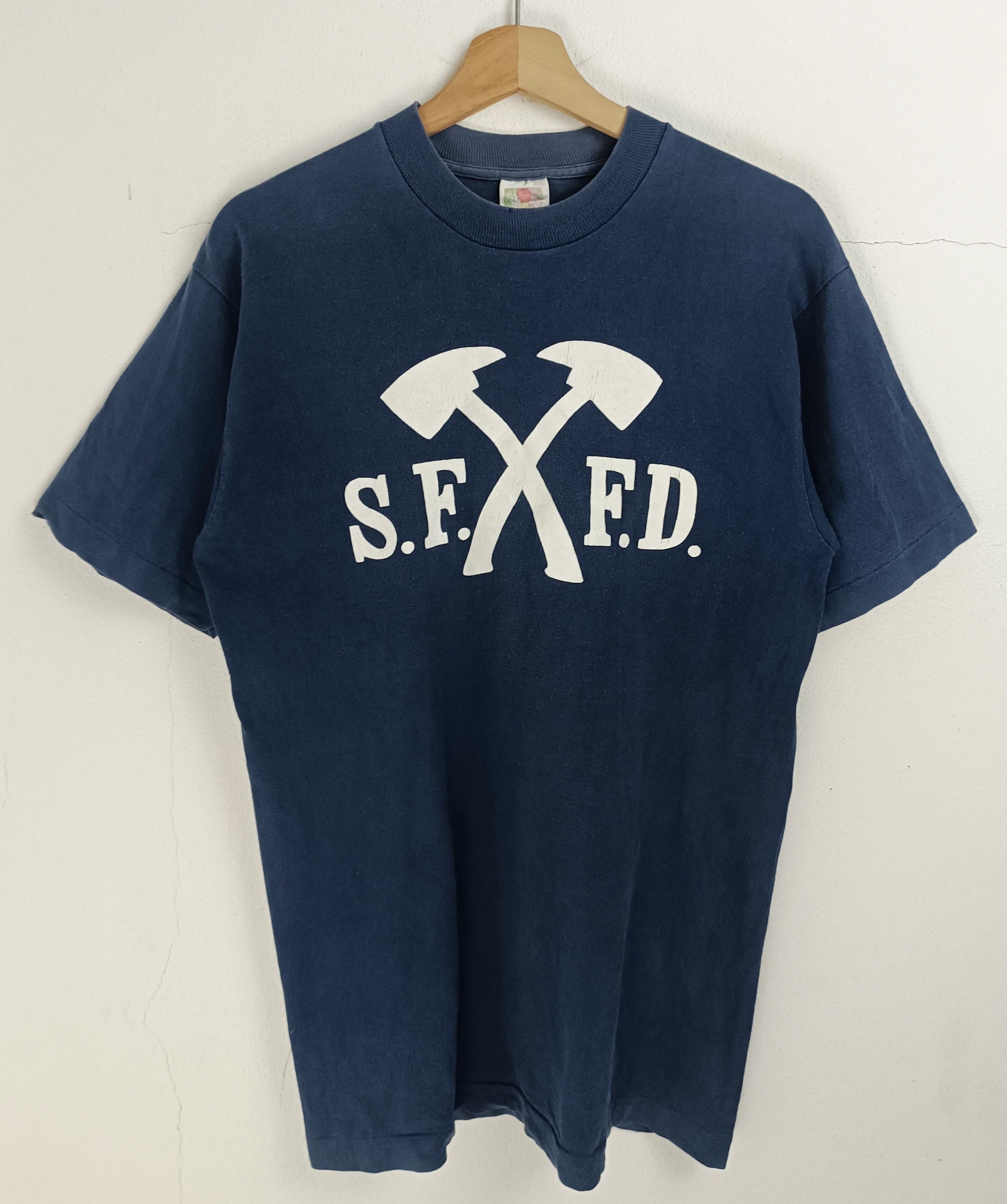 Vintage VINTAGE 90'S SAN FRANCISCO FIRE DEPT SFFD HXC PUNK VERY RARE Size US M / EU 48-50 / 2 - 3 Thumbnail