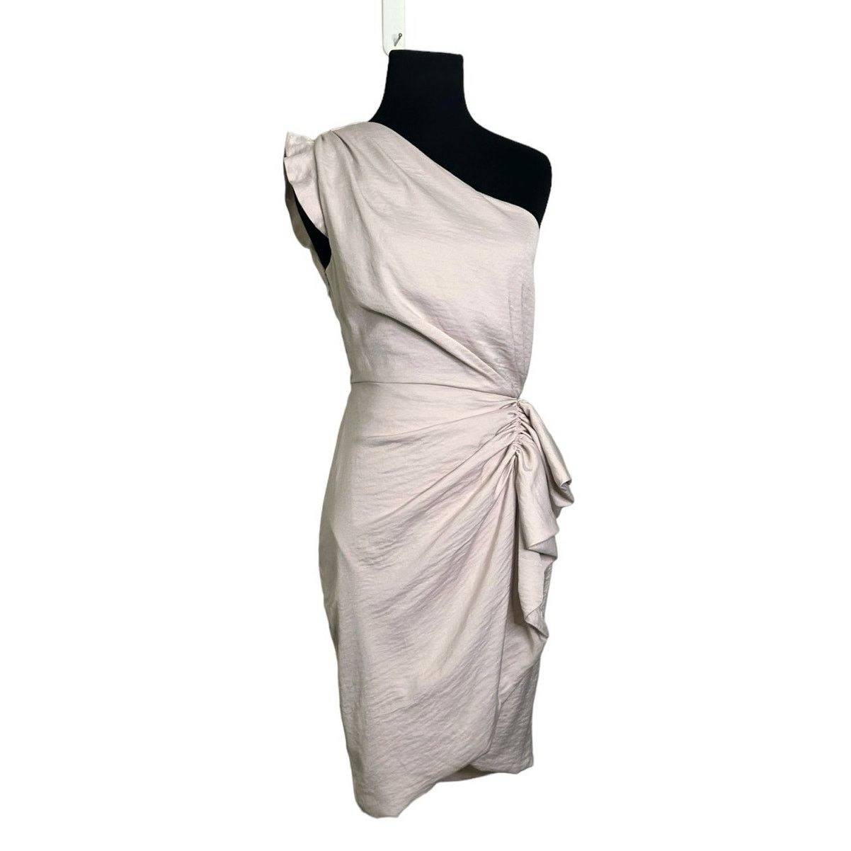 Allsaints AllSaints beige one shoulder party dress size 2 Size XS / US 0-2 / IT 36-38 - 10 Thumbnail