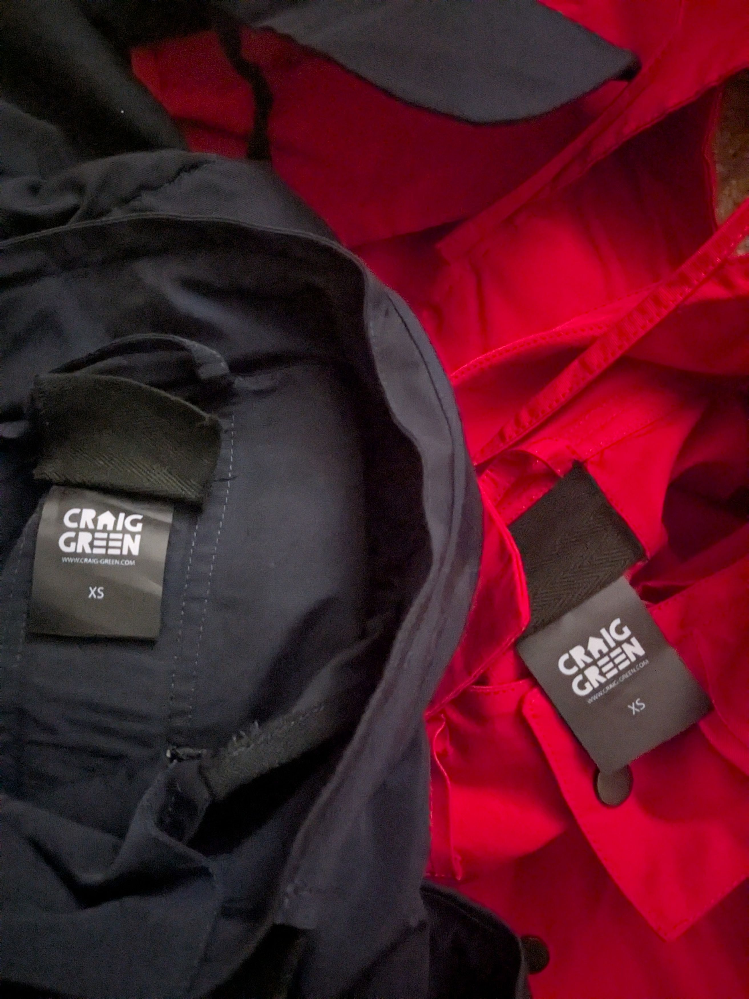 Craig Green AW2015 Parachute Jacket Navy & Red Size US XS / EU 42 / 0 - 10 Thumbnail