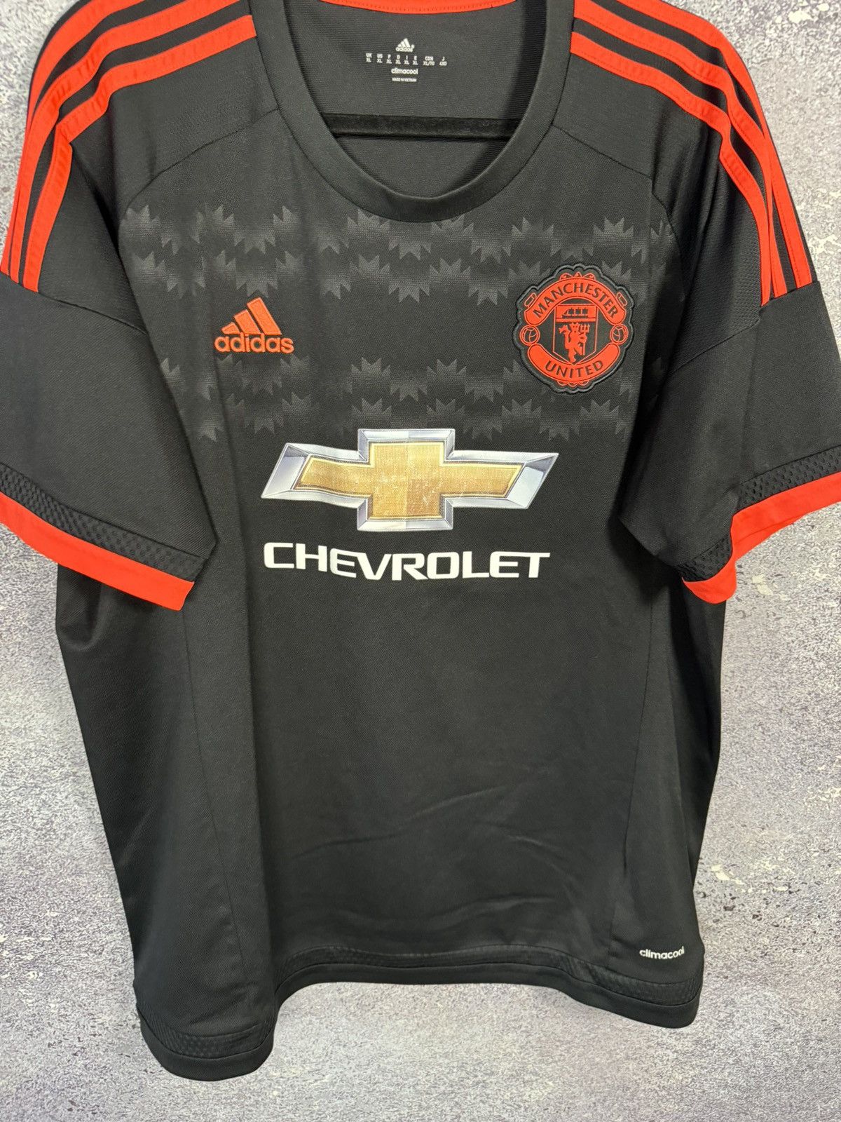 Adidas × Vintage Vintage Manchester United 2015/16 Adidas Jersey blokcore Size US XL / EU 56 / 4 - 4 Thumbnail