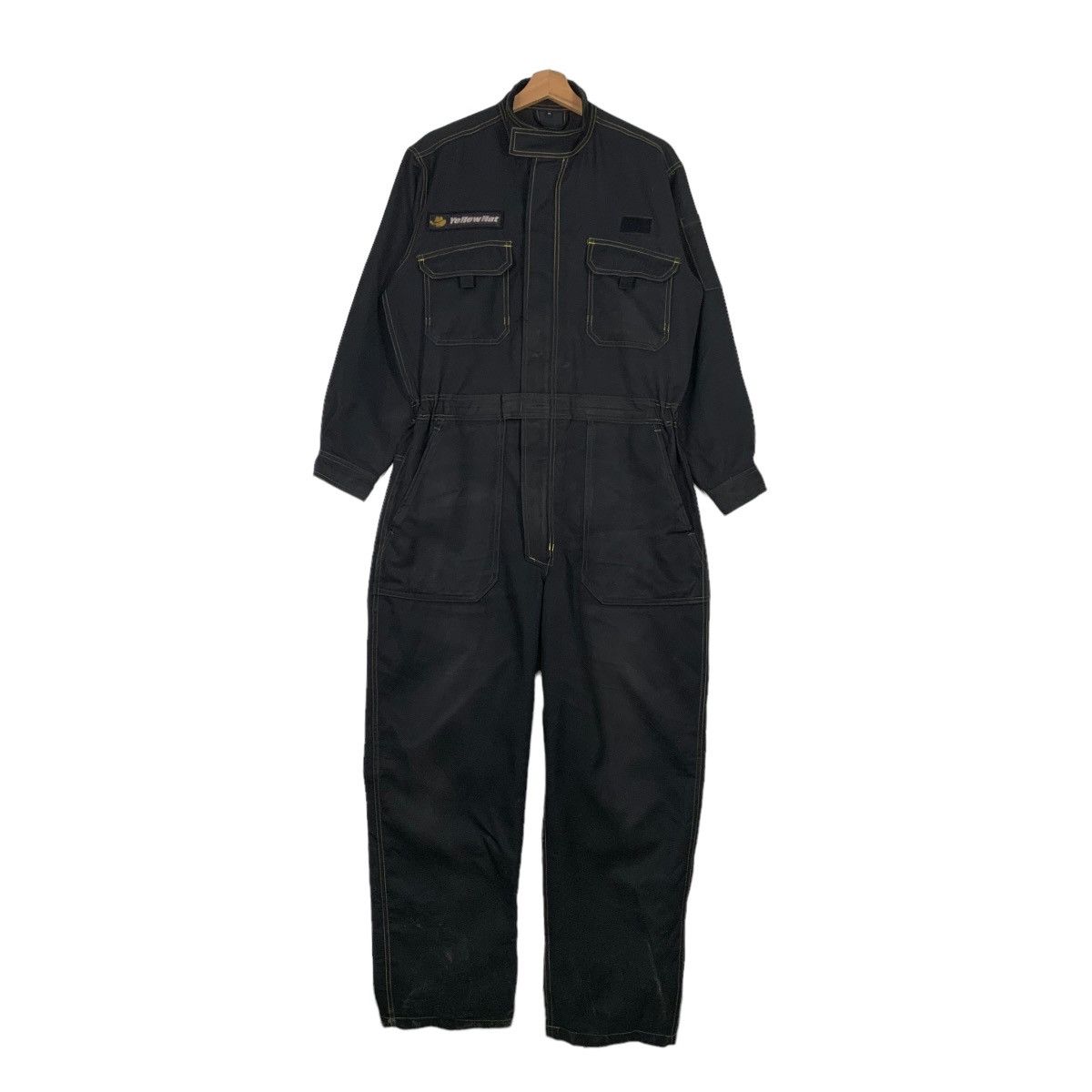 Japanese Brand YELLOW HAT Big Logo Coverall #0299-C14 Size US 36 / EU 52 - 5 Thumbnail
