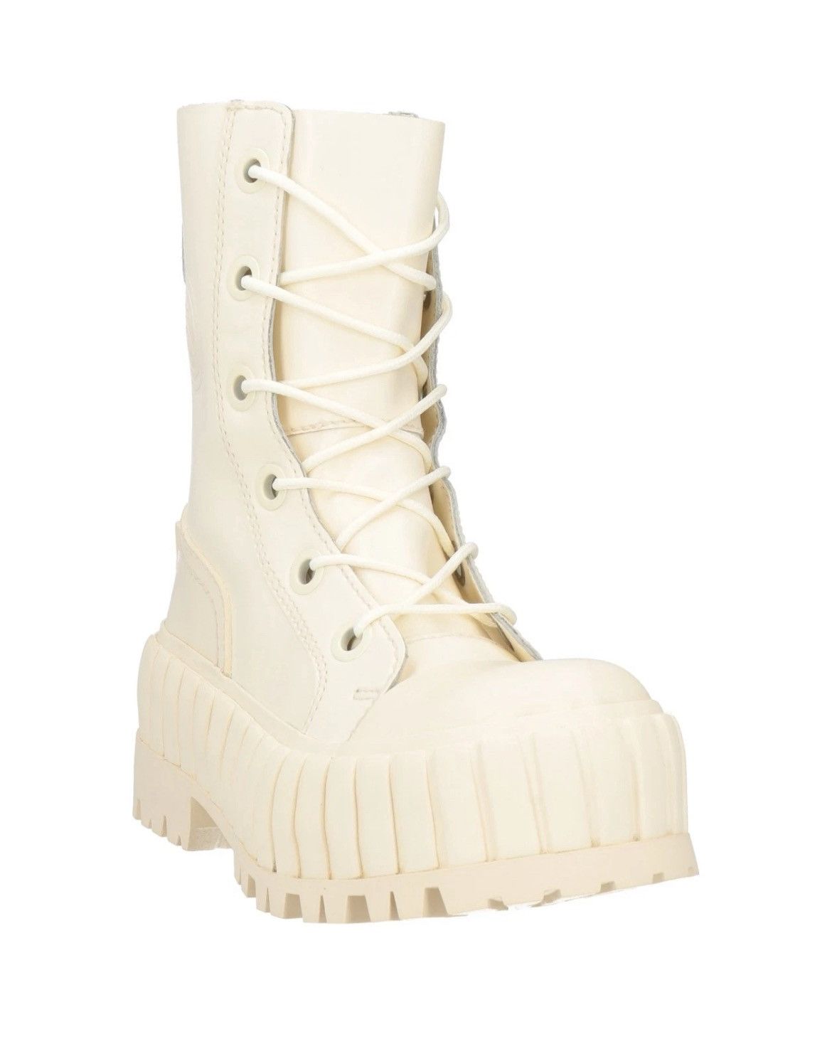 MM6 MAISON MARGIELA Leather Combat Boots Size US 8 / IT 38 - 2 Thumbnail