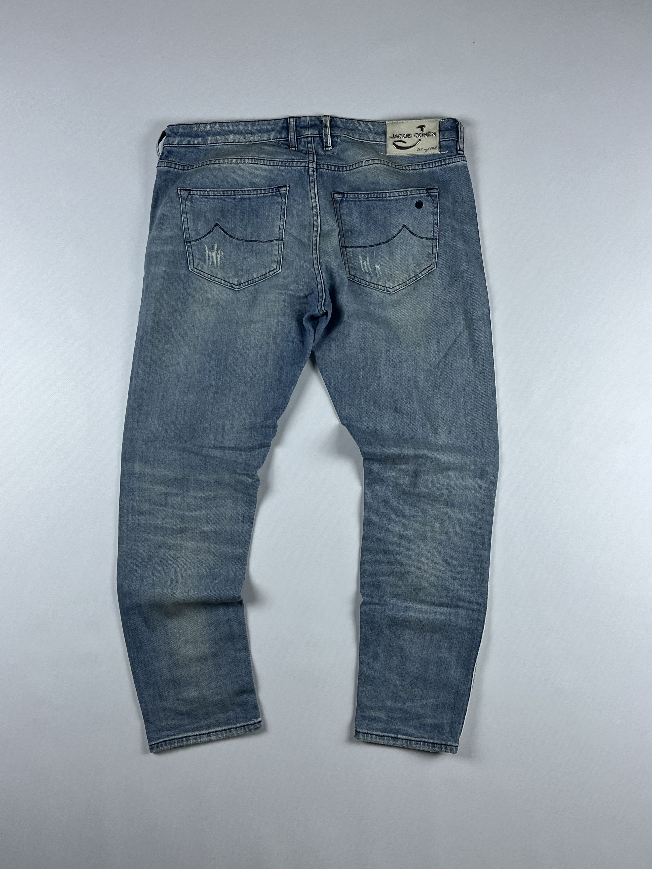 Jacob Cohen × Vintage Vintage Jacob Cohen Rare Faded Jeans Size US 29 - 1 Thumbnail