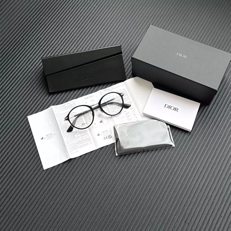 Dior Dior Plate metal frame flat glasses Size ONE SIZE - 1 Thumbnail