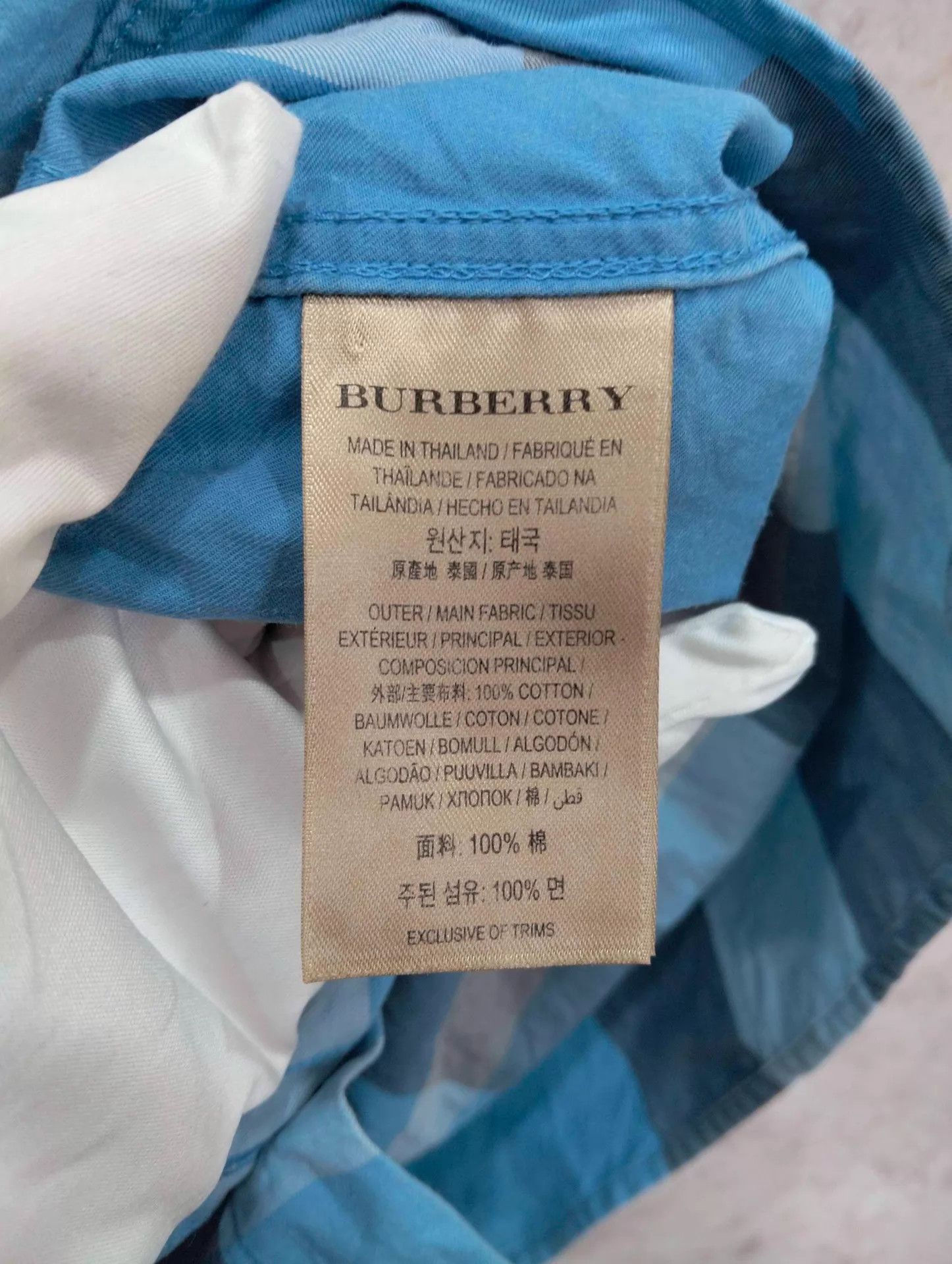 Burberry Burberry Check Short Sleeve Shirt S 95 New Size US S / EU 44-46 / 1 - 5 Thumbnail