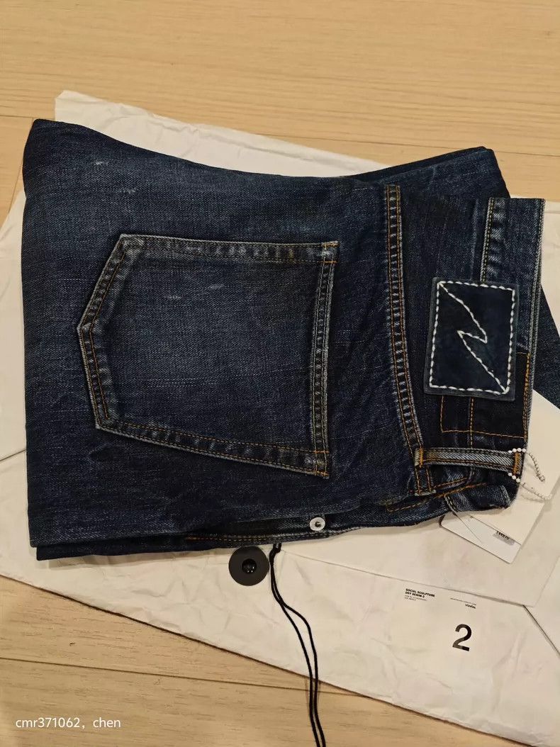 Visvim Visvim visvim Social Sculpture Dry Denim Pants-2507 Size US 26 / EU 42 - 8 Thumbnail