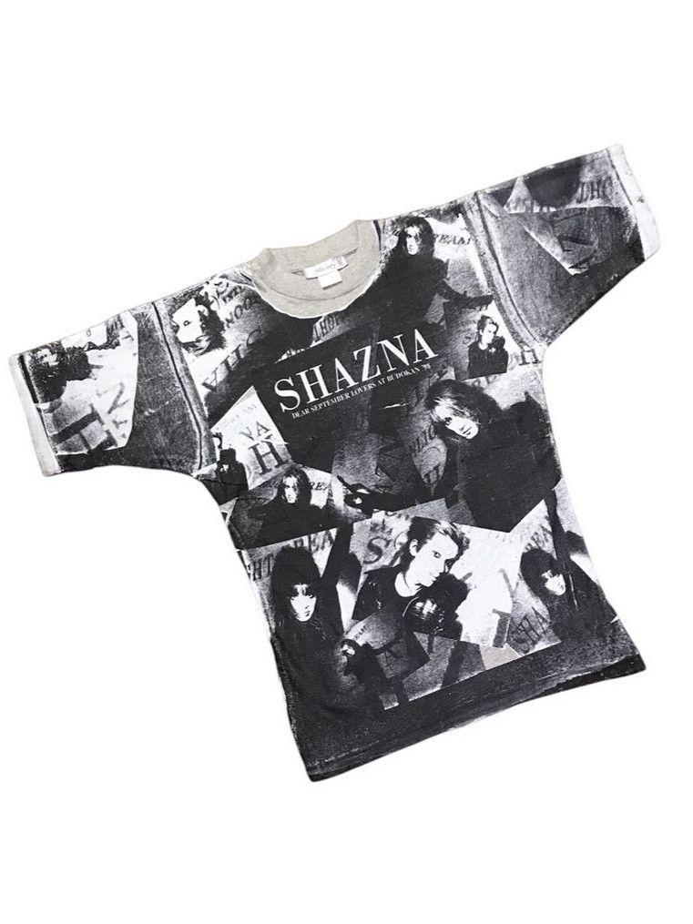 image of Band Tees x Vintage 98 Budokan Tour Shazna Band T-Shirt in Black Gray, Men's (Size Medium)