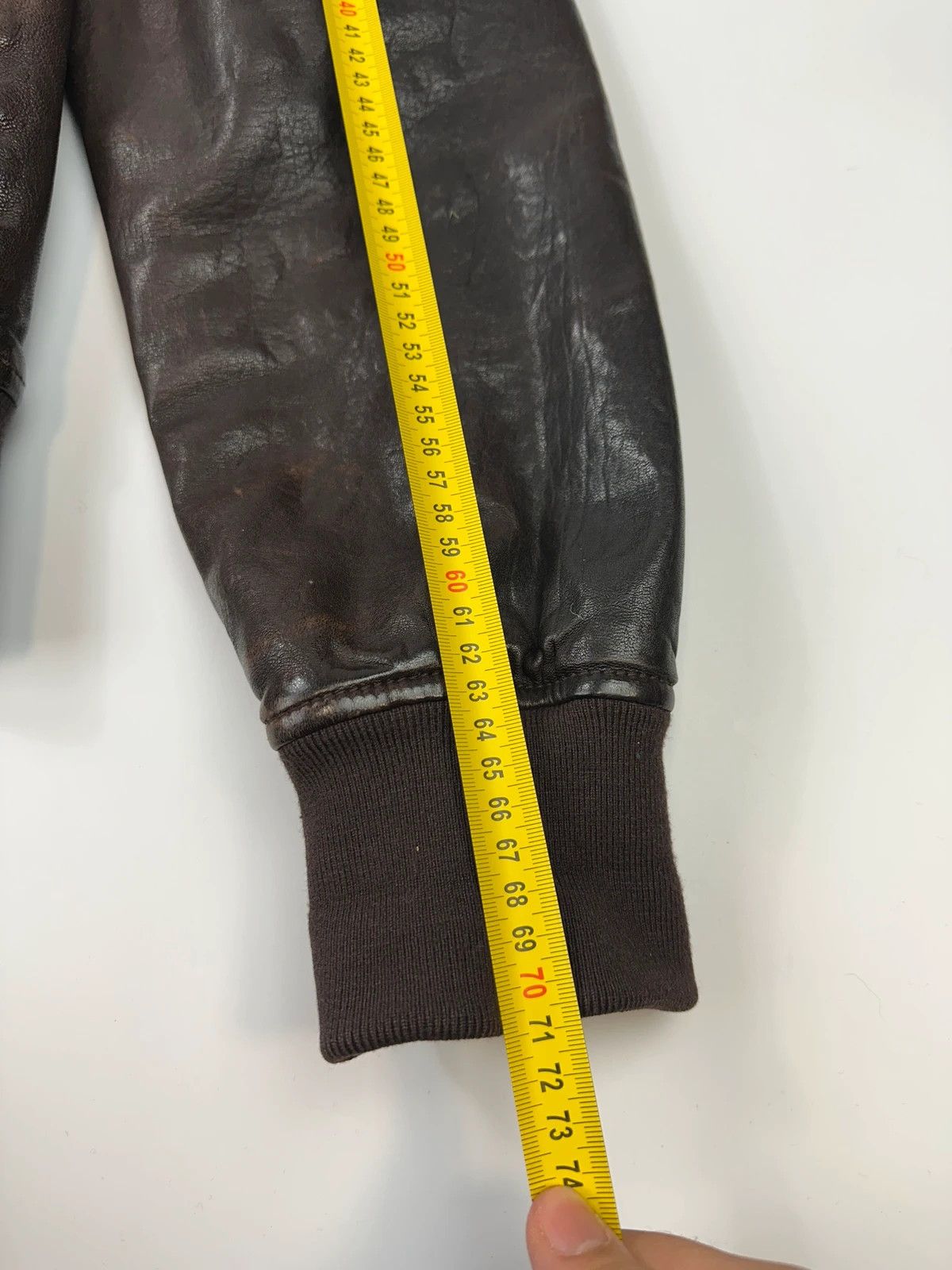 Dolce & Gabbana Dolce & Gabbana 00’s Patinated Brown Leather Jacket Size US L / EU 52-54 / 3 - 15 Thumbnail