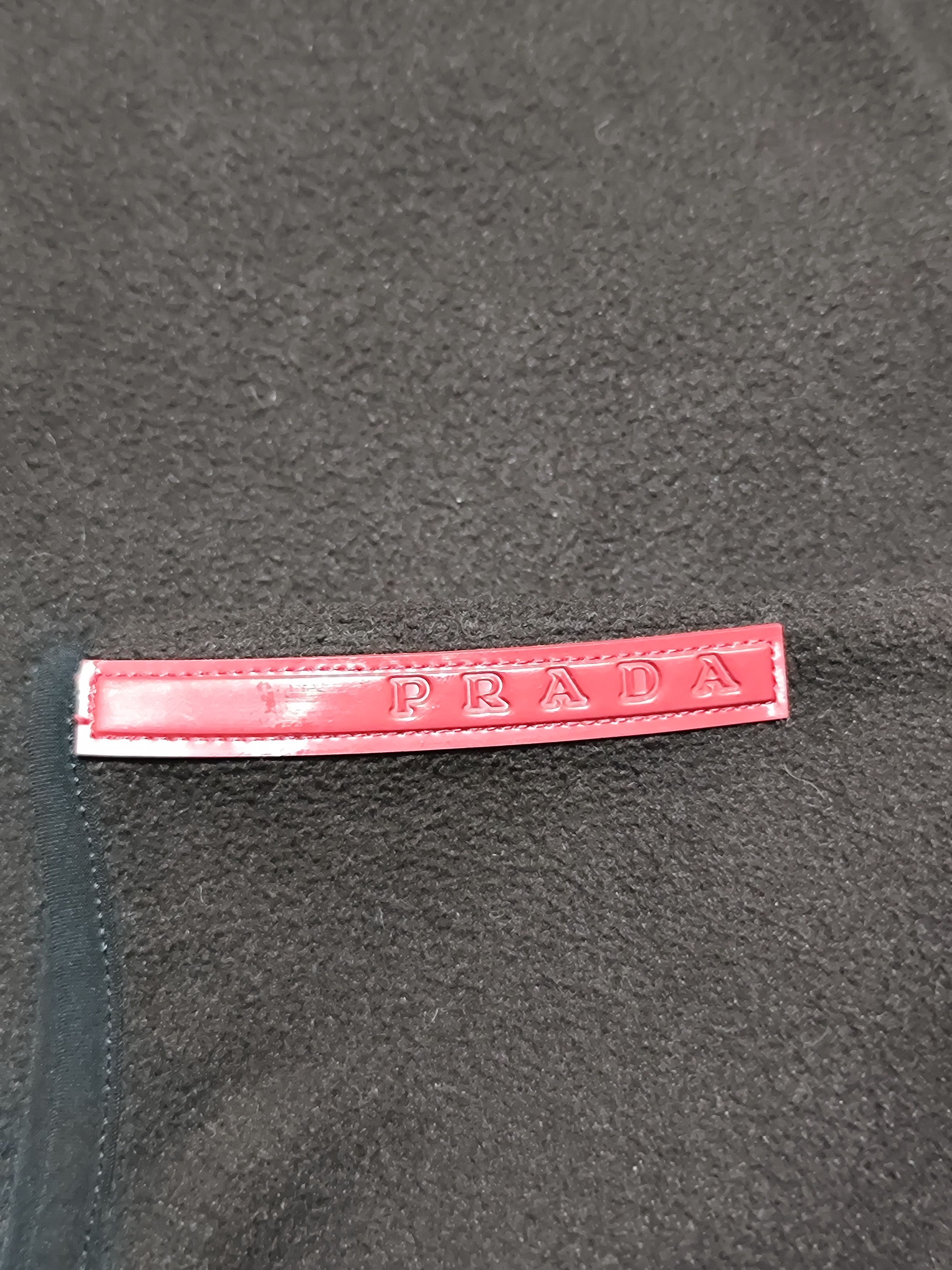 Prada Prada - Red Tab Half Zip Fleece Jacket Size US M / EU 48-50 / 2 - 8 Thumbnail