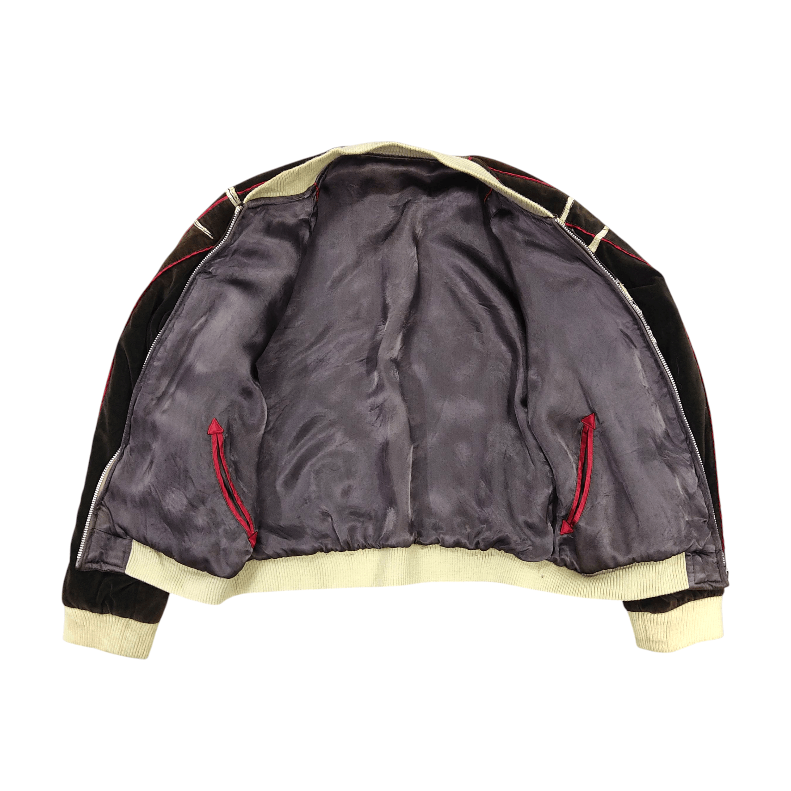 Japanese Brand Japanese Classic Script Reversible Sukajan Jacket Size US S / EU 44-46 / 1 - 6 Thumbnail