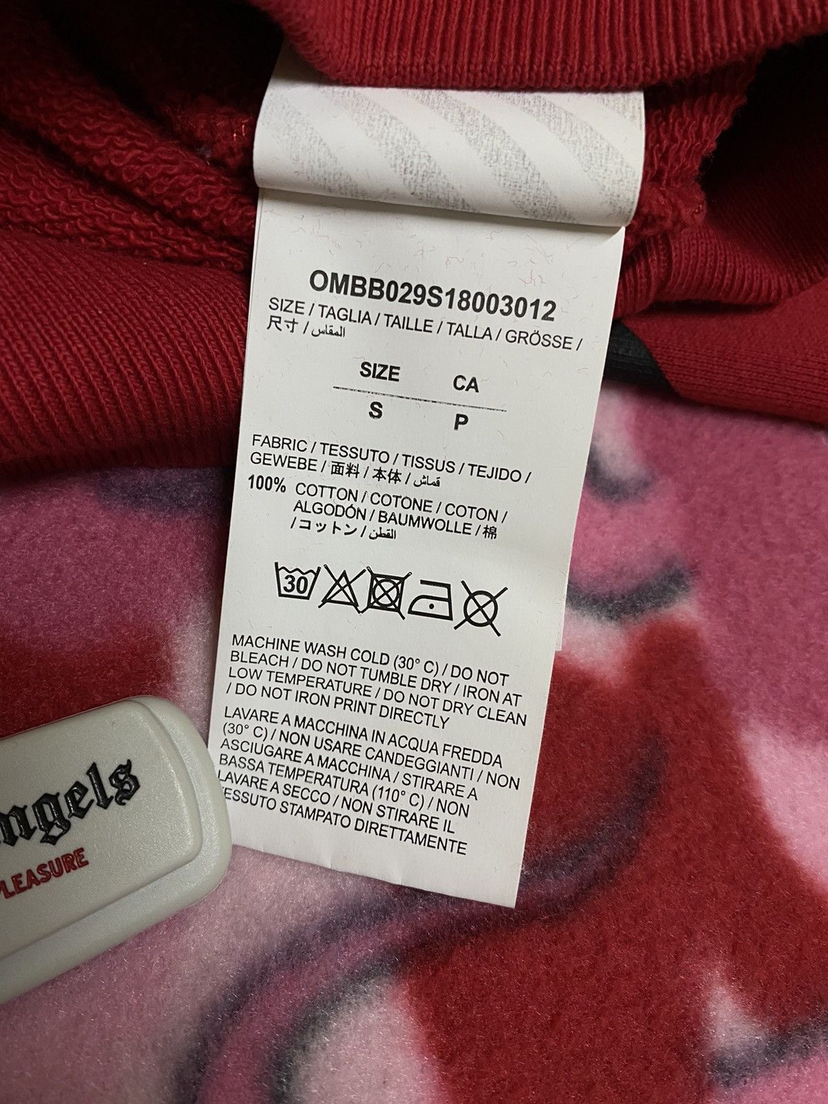 Off-White Off White Monalisa Arrow Printed Hoodie Sweatshirt Size US S / EU 44-46 / 1 - 8 Thumbnail