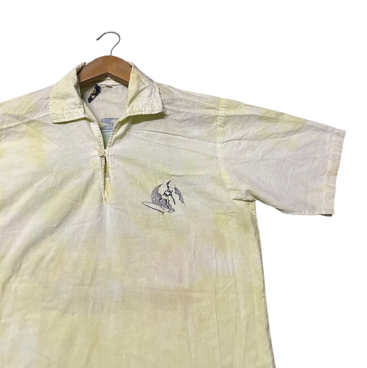 Sun Surf Vintage 80s Surf California tye dye backhit shirt Size US M / EU 48-50 / 2 - 6 Thumbnail