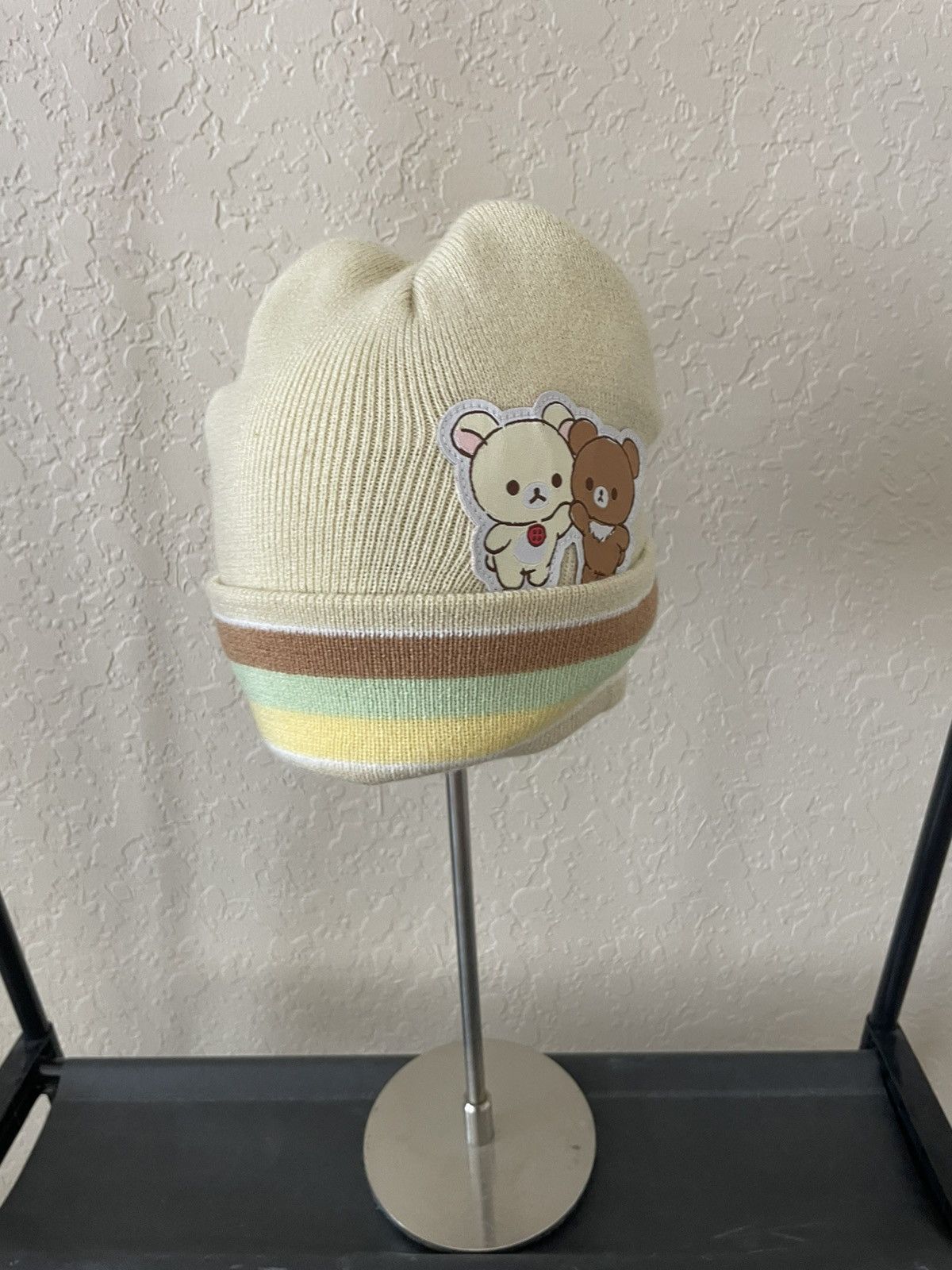 Japanese Brand RilaKKuma 2 Teddy bears Beanie Size ONE SIZE - 1 Thumbnail