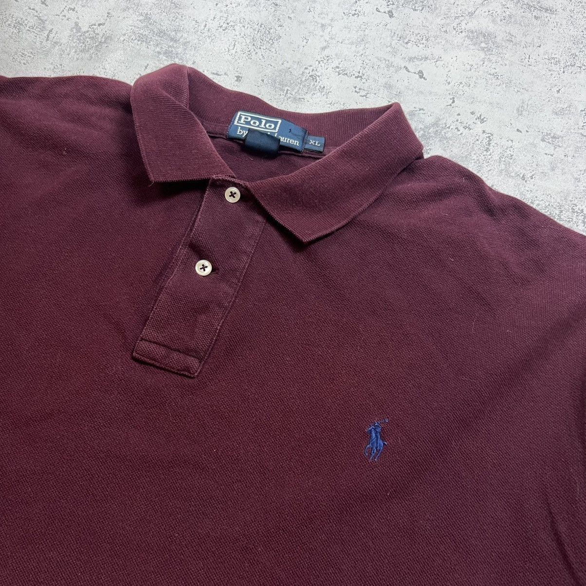 Polo Ralph Lauren 00s Ralph Lauren Small Logo Vintage Y2K Longsleeve Polo Size US XL / EU 56 / 4 - 4 Thumbnail