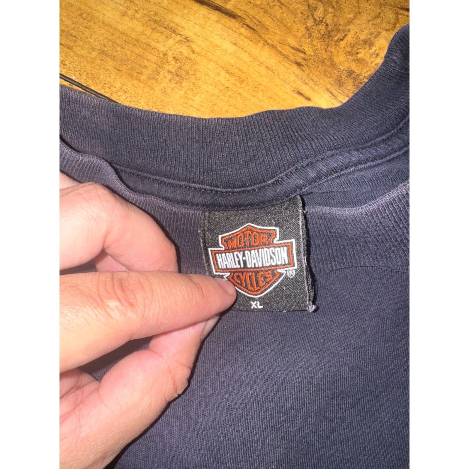 Harley Davidson VINTAGE Harley-Davidson Orange County T-Shirt Men XL Black 90s Irvine CA 22x29 Size US XL / EU 56 / 4 - 6 Thumbnail