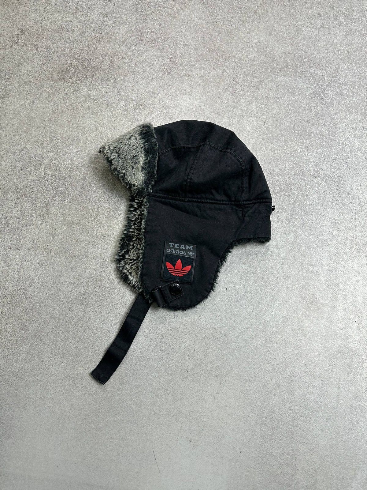 Adidas Vintage Adidas Trapper Y2K Fur Grunge Hat Mens Size ONE SIZE - 2 Thumbnail