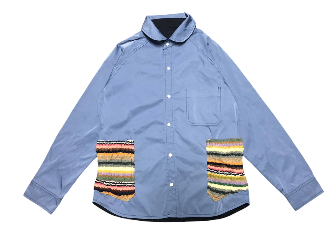 Japanese Brand × go slow caravan Go Slow Caravan Rivesible Weather Proof Button Up Jacket Size US S / EU 44-46 / 1 - 1 Thumbnail