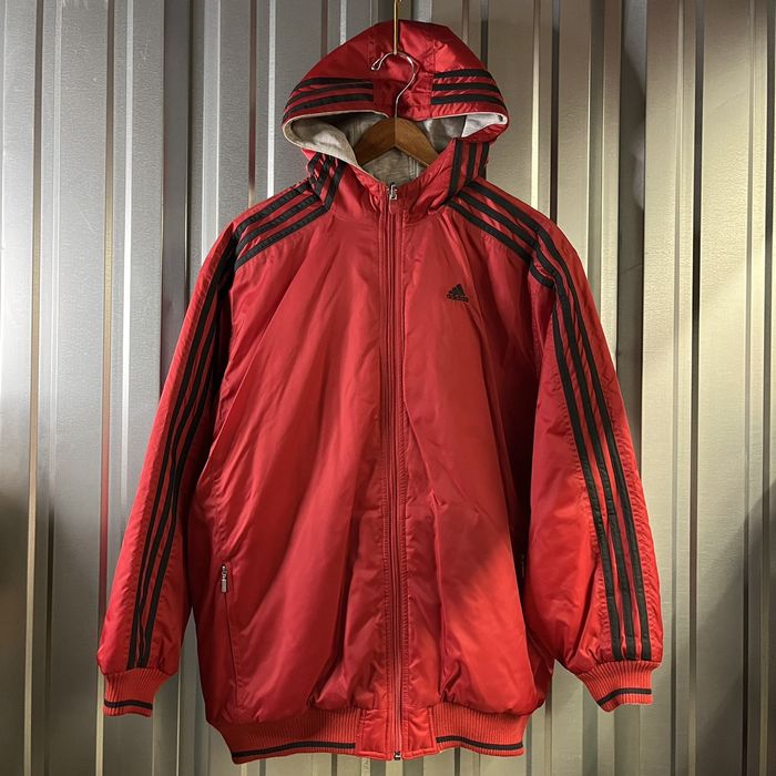 Vintage adidas 2024 reversible jacket