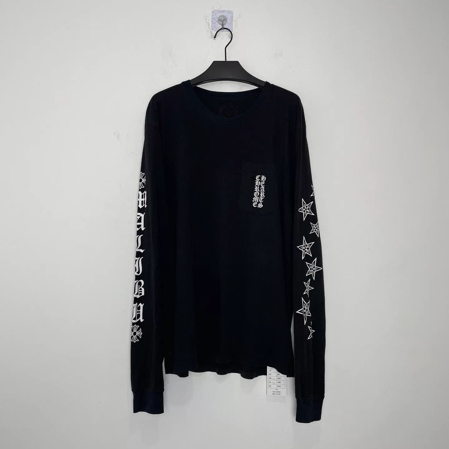 Chrome Hearts Star Floral Sanskrit Cross Long Sleeve 99N