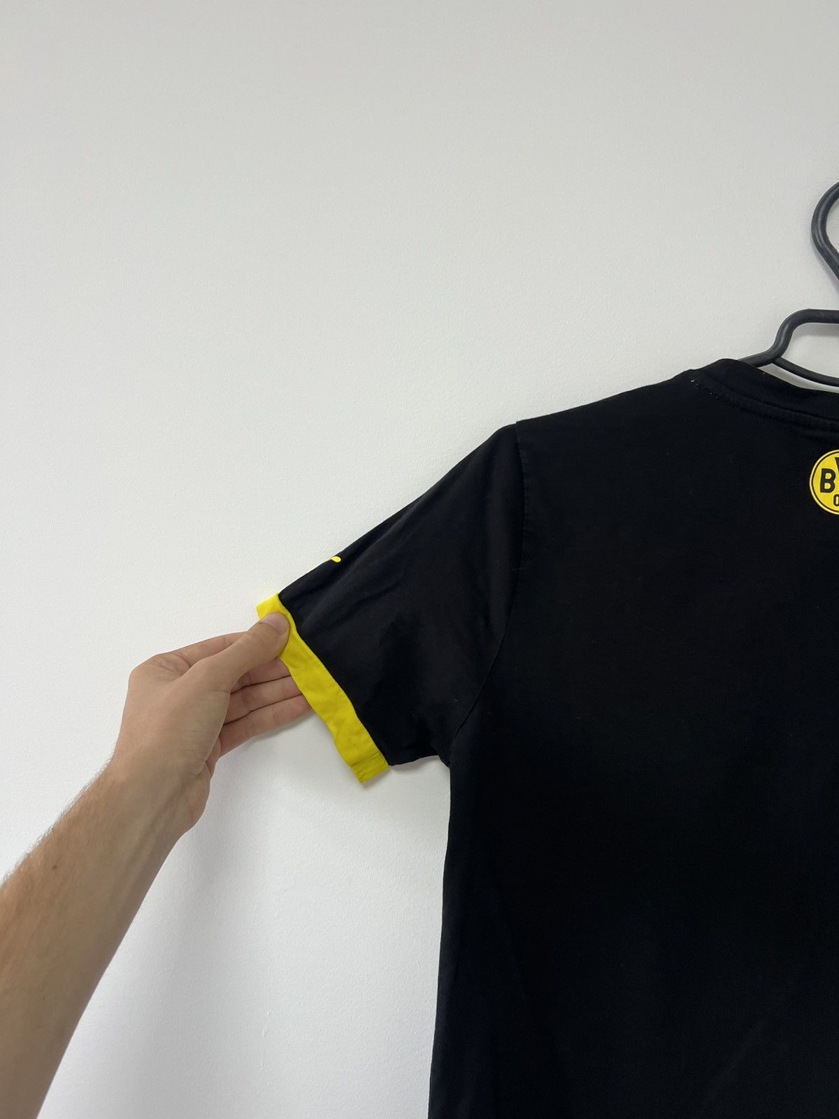 Puma Borussia Dortmund Training T shirt Cotton BVB Puma Black S Size US S / EU 44-46 / 1 - 14 Thumbnail
