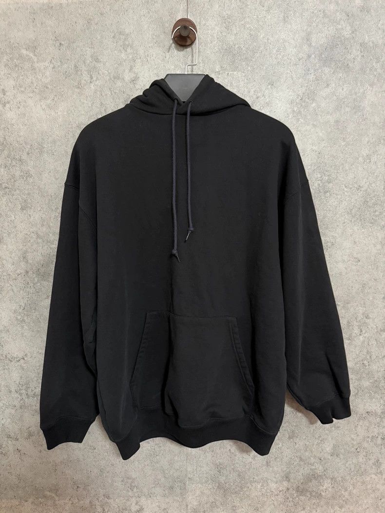 Balenciaga Balenciaga Hoodie Hoodie back monogrammed logo loose black Size US XS / EU 42 / 0 - 3 Thumbnail